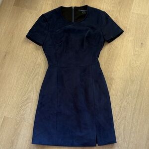 French Connection Suede Women’s Dress
Short Sleeve Blue US Size 2